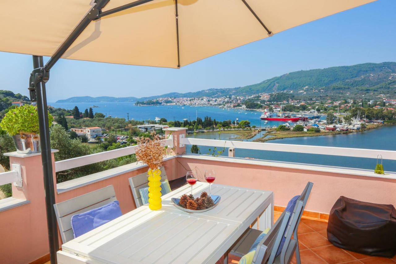 Skiathos Seaview Villa With Pool Punta Ngoại thất bức ảnh