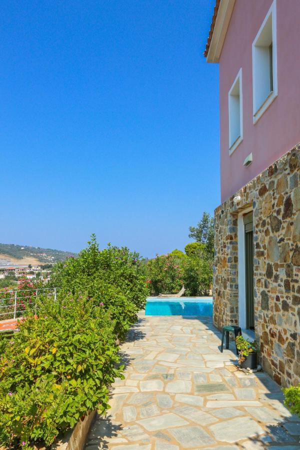 Skiathos Seaview Villa With Pool Punta Ngoại thất bức ảnh