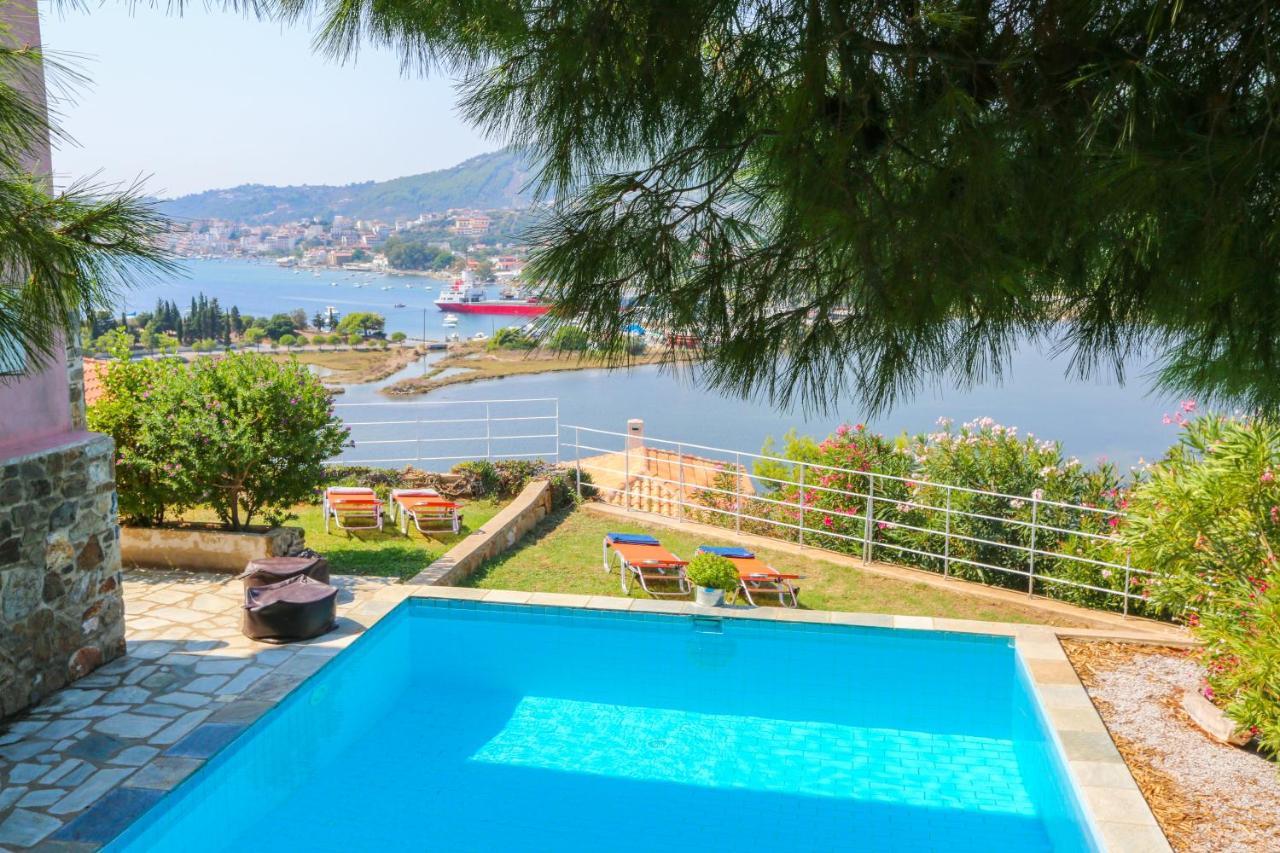 Skiathos Seaview Villa With Pool Punta Ngoại thất bức ảnh