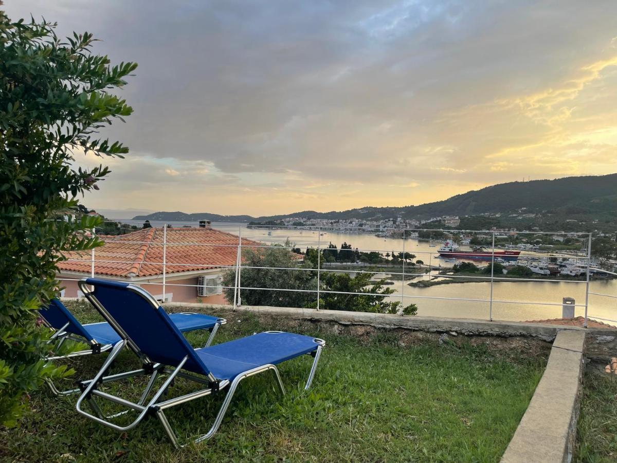 Skiathos Seaview Villa With Pool Punta Ngoại thất bức ảnh