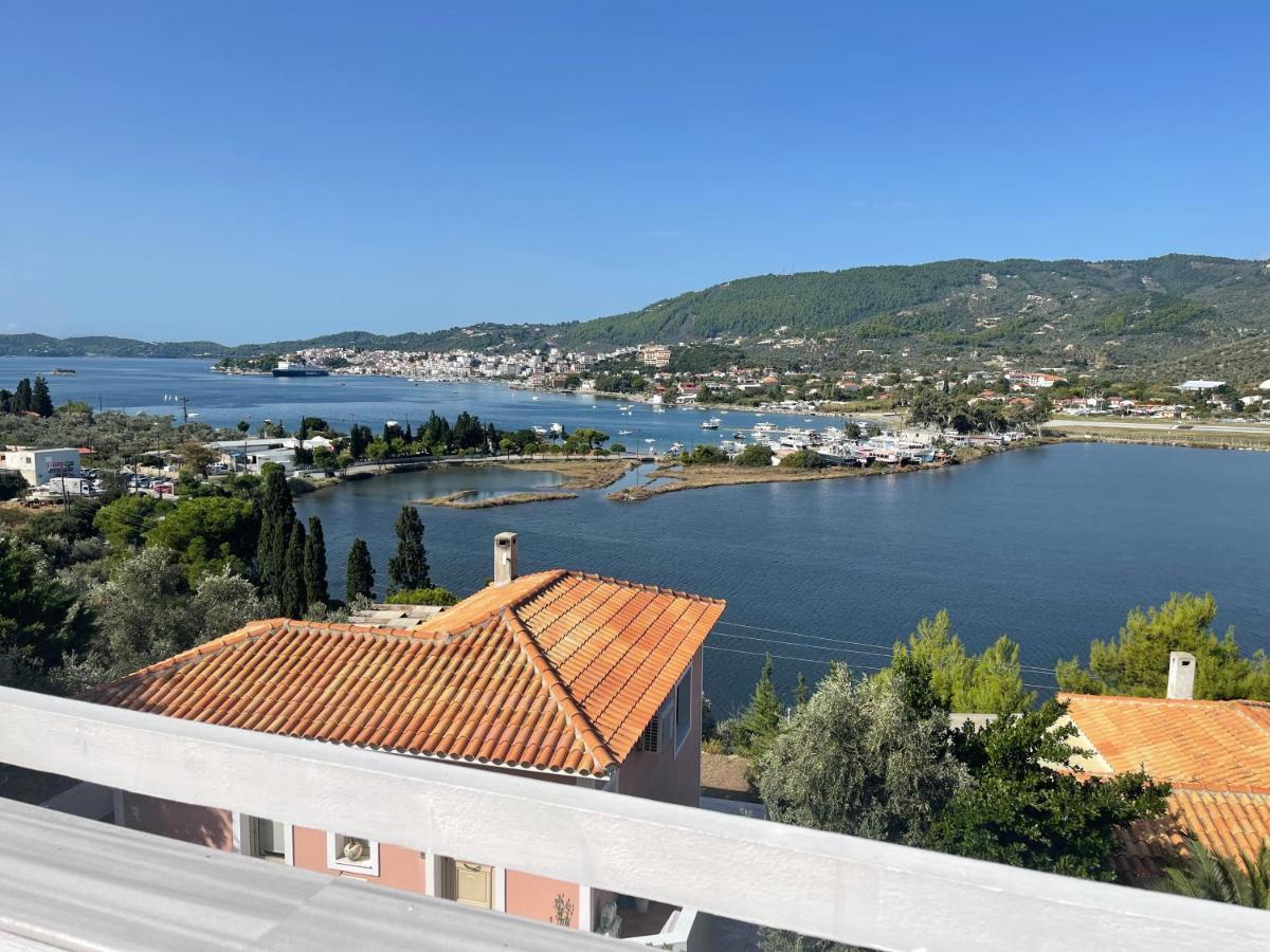 Skiathos Seaview Villa With Pool Punta Ngoại thất bức ảnh